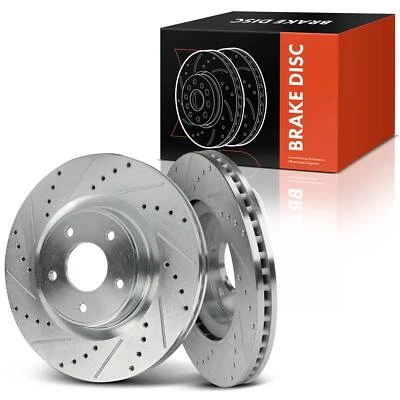 Rotores de freno delanteros perforados para INFINITI JX35 Q50 Q60 QX50 QX60 Pathfinder Murano Foto 1 de 4