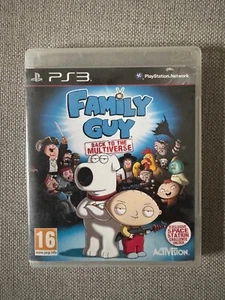 ps3 FAMILY GUY: Back to the Multiverse Game (Works on US Consoles) REGION FREE - Picture 1 of 3