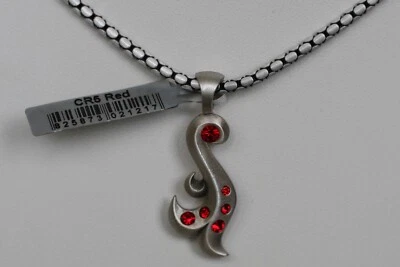 Colgante BICO Cola de Sirena de Australia (CR5) con Cristales de Swarovski Rojo Foto 1 de 4