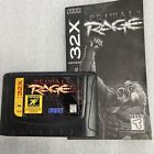 Videojuego clásico SEGA PRIMAL RAGE 32 X Sega Genesis con folleto 