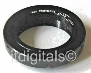 For Sony Alpha a100 a200 a300 a700 a320 a350 T2 T-Mount Adapter Japan U&S T-2 