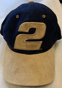 1990 RUSTY Wallace #2 MILLER Nascar Racing CHASE NEW hat cap adjustable Winston - Picture 1 of 2