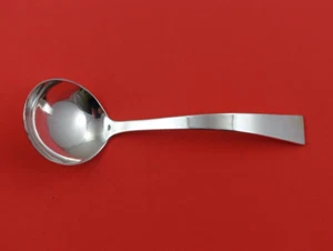 Swedish Modern by Allan Adler Sterling Gravy Ladle Lightly Hammered 6 5/8" - Picture 1 of 2