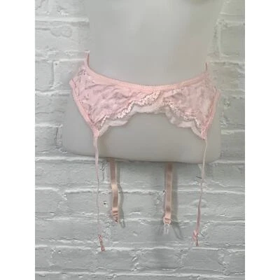 Christian Dior Intimates 4683 Mujer Encaje Parte Inferior Correa Ajustable Rosa Talla S Foto 1 de 4