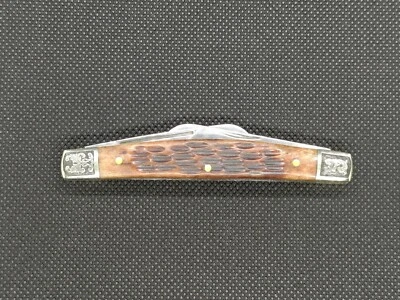 Hand engraved casexx 4 blade pocket knife - Image 1 of 4