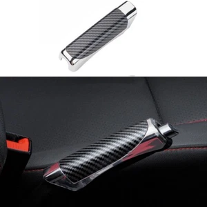 Carbon Fiber Style Car Interior Hand Brake Protector Cover Trim Accessories - Bild 1 von 14