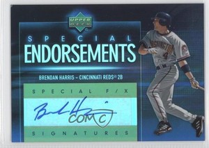 2006 Upper Deck Special F/X Special Endorsements Brendan Harris #SE-BH Auto