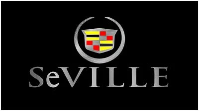 Cadillac Seville Lazer-Tag Acrylic License Plate (Black) - Image 1 of 2