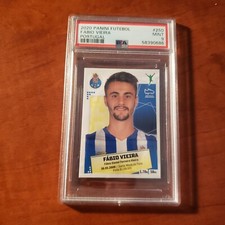 ⚽️ 2020 PANINI FUTEBOL FABIO VIEIRA #250 ROOKIE STICKER PSA 9 PORTUGAL ARSENAL  