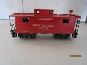 Lionel, Double OO, Custom Painted PRR Caboose - Picture 1 of 4