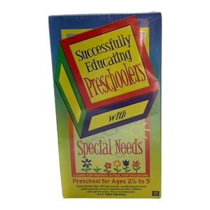 Successfully Educating Preschoolers w Special Needs 2.5-5yr VHS Tape New Sealed - Bild 1 von 7