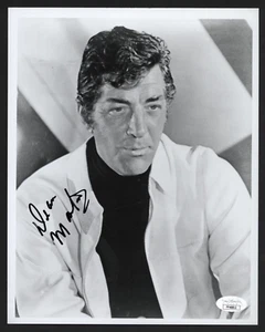 DEAN MARTIN The Rat Pack Signed Autographed 8 x 10 Photo - JSA not PSA - Picture 1 of 3