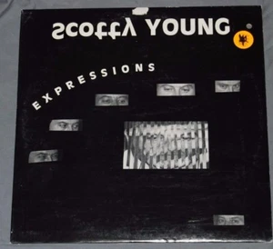 SCOTTY YOUNG Expressions RARE JAZZ LP NM PROMO PRESS KIT - Imagen 1 de 2