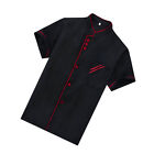 1 pc Kochjacke Chef-Uniform Kurzarm Unisex Catering Hemd Fr