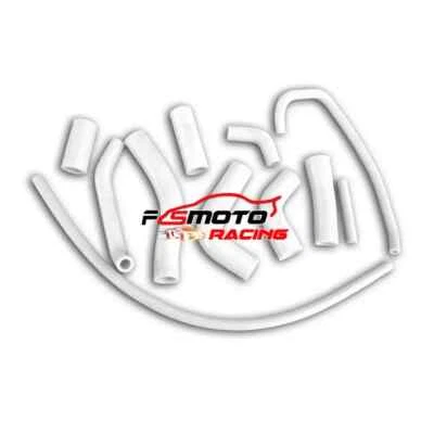 Manguera de radiador de silicona blanca para Yamaha YZF-R6 YZF 600 YZF600R6 R6 R-6 2006-2018 Foto 1 de 4