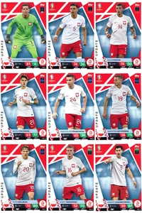 Topps Match Attax UEFA EURO 2024 - TODAS LAS 9 tarjetas de equipo de Polonia (POL) (COMPLETO) - Imagen 1 de 1
