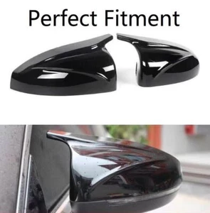 Tapas de cubierta de espejo retrovisor lateral negro estilo M para Audi A3 S3 RS3 2014-20 sin asistencia de carril - Imagen 1 de 7