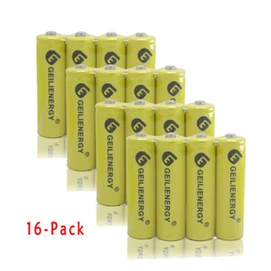 16 AA Rechargeable Battery Recharge Batteries NI-CD 1.2V for Solar Light US SHIP - Picture 1 of 6