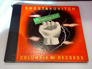 The Cleveland Orchestra- Shostakovich Symphony No. 5 - Columbia M-520 - 78 RPM - Picture 1 of 8