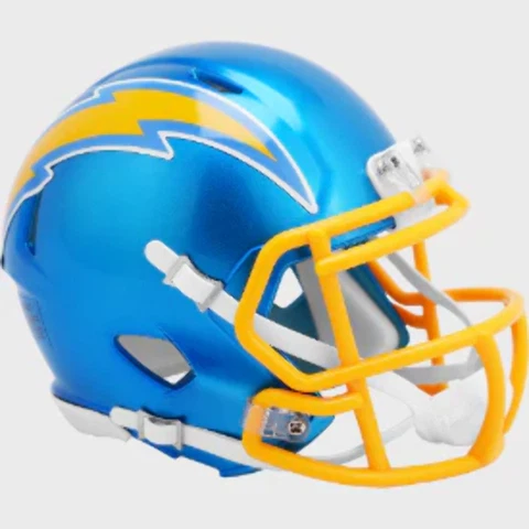 Los Angeles Chargers Mini Speed Football Helmet FLASH - NFL Cover