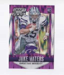 2015 Panini Prizm Draft Picks Prizms Purple #195 Jake Waters /99 RC KSU Seahawks - Picture 1 of 2