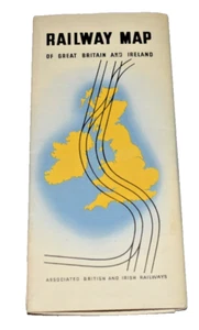 1930's Railway Map Of Great Britain And Ireland - Picture 1 of 4