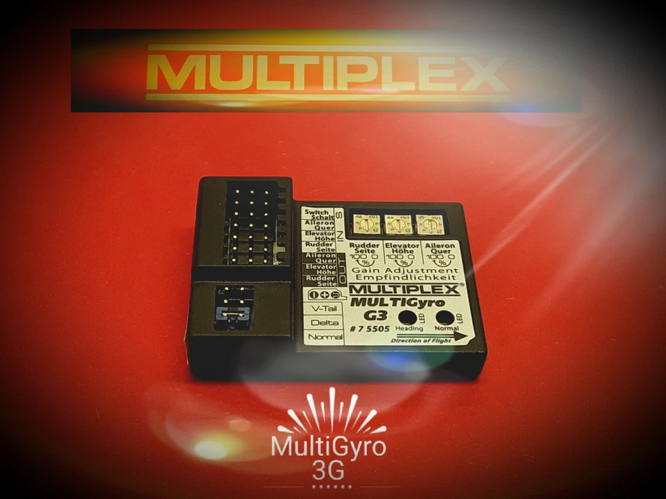 Multiplex MULTIGyro G3 (3-Achs Flächenkreisel) Nr.: 75505  Günther Modellsport - Bild 1 von 2