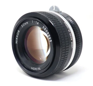 [Near MINT] Nikon New Nikkor 50mm f/1.4 non Ai MF Lens From JAPAN 1970s - Picture 1 of 14