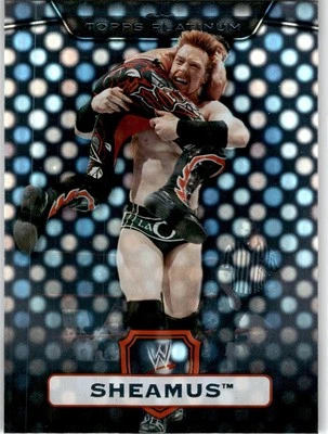 2010 Topps Platinum WWE #100 Sheamus X-Fractors - Image 1 of 2