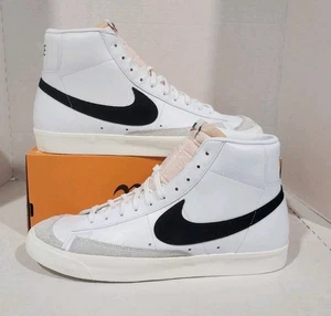 Nike Blazer Mid 77 Vintage Weiß Schwarz Herren Gr. 15 NEU BQ6806-100 ohne Deckel - Bild 1 von 5