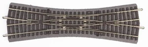 Piko 55424 HO 15° Double Crossing Switch DKW Roadbed A-Track - Picture 1 of 1