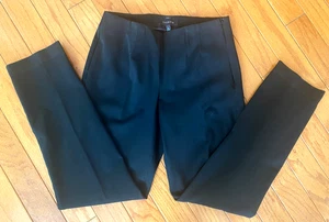 Talbots Curvy Black Straight Leg Pants size 6L - Picture 1 of 2