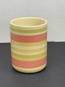 Tazza bagno ricambio Wamsutta Helena molla asta dorata striscia Tumblr - Foto 1 di 5