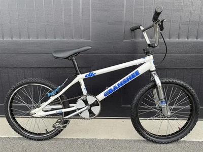 Bicicleta Completa DK Banshee Mid School BMX 2000 Todo Original Blanco Azul Antigua Foto 1 de 4