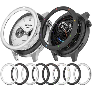 Metall Lünette Cover für Xiaomi Watch S4 S3 eSIM Schutz Edelstahl 316 Ring - Bild 1 von 32