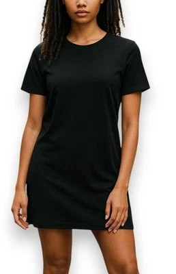 Acne Studios Trivial Dress Women Size XS EU 34 Black Minimalist Designer Shift - Image 1 of 4