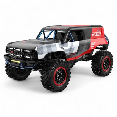MJX H12P RC Car 1:12 Off Road Remote Controlled Rock Crawler Brushless 2S 7.4V - Image 1 of 4