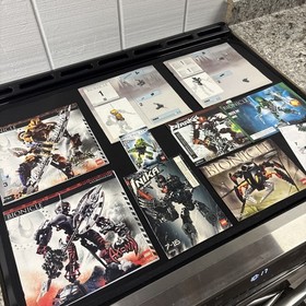 Lot Of 10 LEGO Bionicle Instruction Manuals 8733 8734 8729 8944 8904 8744 8929 +