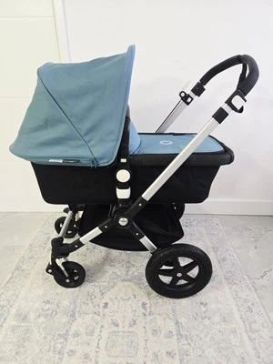 Bugaboo Cameleon 3 black & Petrol blue Pushchair Stroller Pram - Image 1 of 4