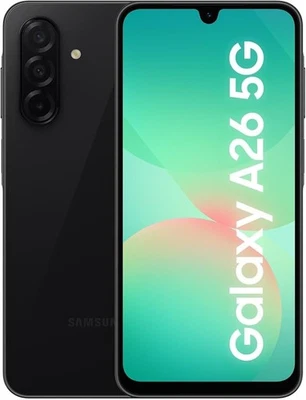 Samsung Galaxy A26 5G A266 256GB 8GB RAM Dual Sim Nero Europa - Image 1 of 4