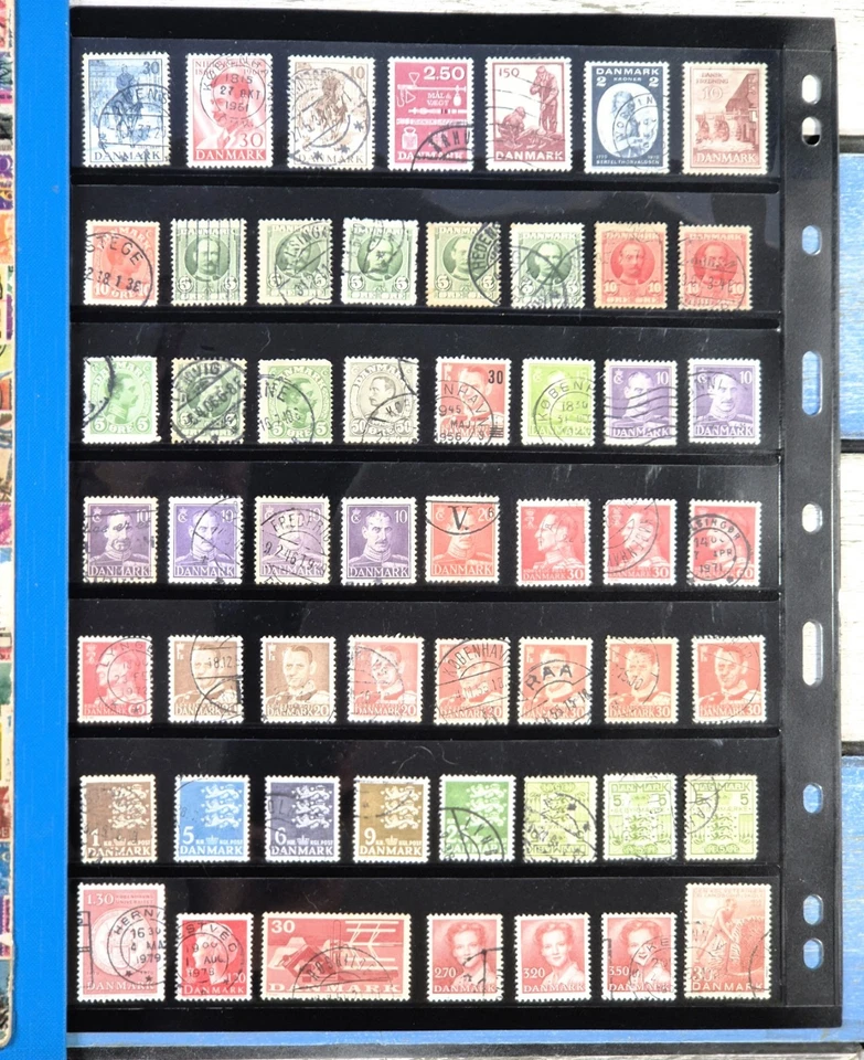1920s Plus DENMARK Stamp Mix - Danish Daily Stamps - U/VF/NH - Sold as Seen - Image 1 of 1