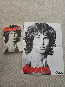 The Doors Illustrated History With Original Poster By Danny Sugarman - Picture 1 of 5