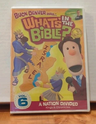 Buck Denver Asks ... What's in the Bible Volume 6 - A Nation Divided DVD NEW! - Image 1 of 2