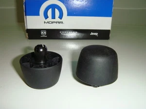 JEEP WRANGLER 07 - 12 PARABRISAS CAPÓ DESCANSO GOMA PARACHOQUES TOPE AJUSTABLE JUEGO NUEVO - Imagen 1 de 1