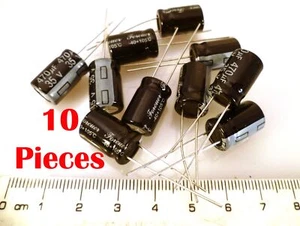 Forever Electrolytic Capacitor 35v 470uf 2000 Hr @ 105'C 10 Pieces OL0095 - Picture 1 of 3