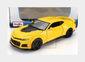 1:24 MAISTO Chevrolet Camaro Zl1 Coupe 2017 Yellow MI31512Y - Foto 1 di 2