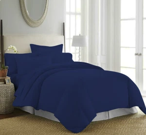 Bettdecke Quilt Cover 200 Fäden Ägyptische Baumwolle 3-teilig Bettwäsche Set Single Double King/Groß Super - Bild 1 von 151