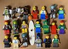 Lot de 19 figurines LEGO City surfeur Batman Civilians monstre plongeur LOOK !