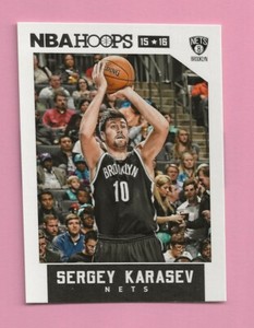 2015-16 Panini Hoops Sergey Karasev #151 Brooklyn Nets