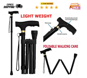 Cane Walking Stick Adjustable Folding walking Aluminum Collapsible Travel Hiking